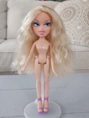 MGA Bratz Cowgirlz Cloe Doll Blonde Wester Cow Girl Nude Beautiful